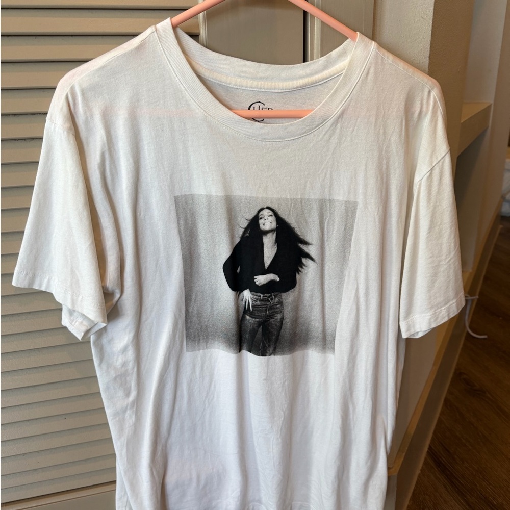 Forever 21 Graphic White Tee